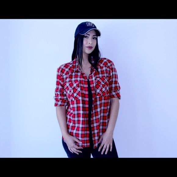 Sports Flannel Shirt - Picture 2 of 2